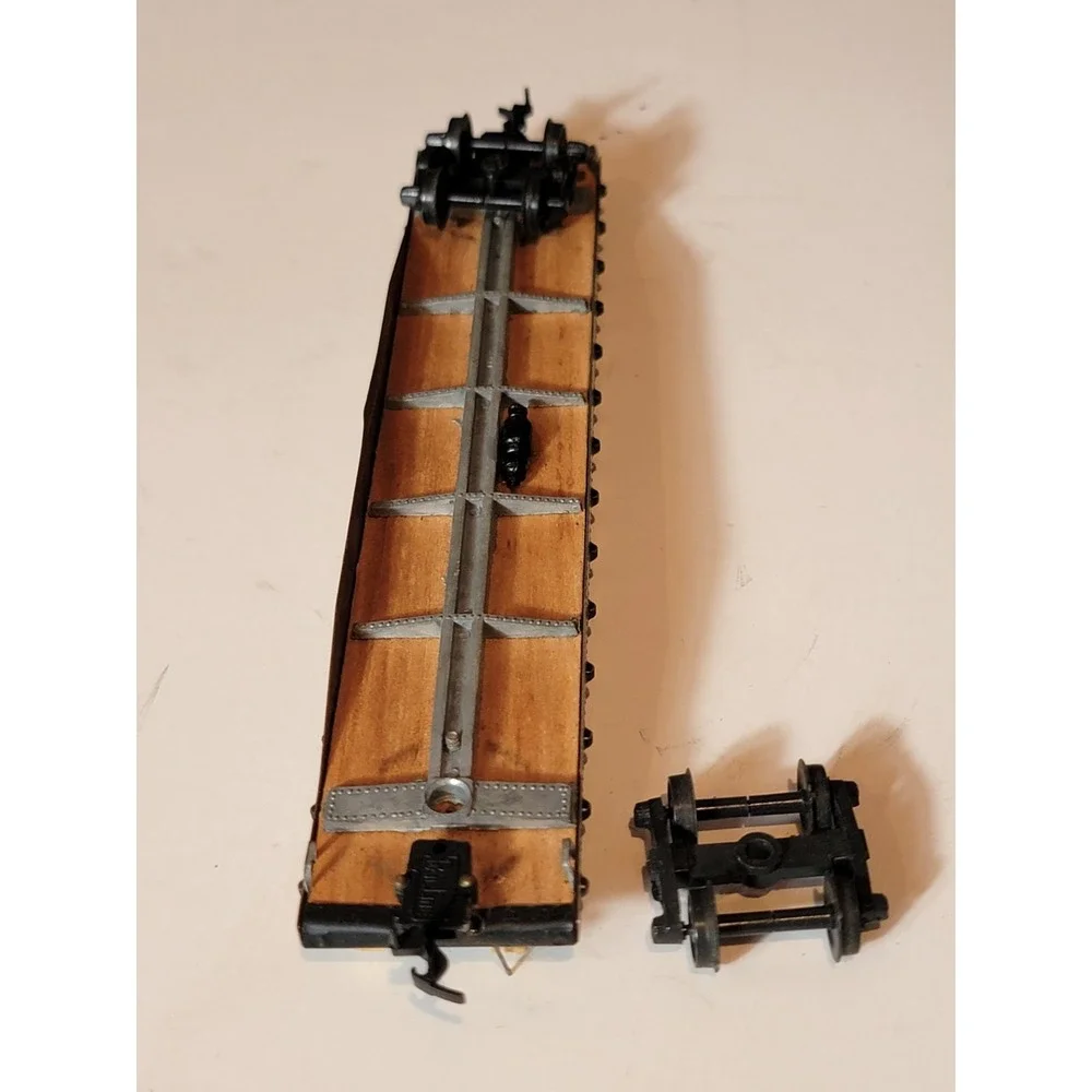 Ho Scale C&O Chesapeake &‎ Ohio Flat Car Model Train Car #809 03 #BLT 7-41